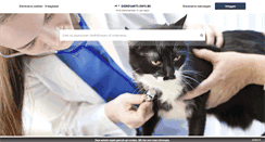 Desktop Screenshot of dierenarts-info.be